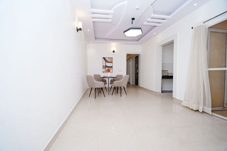 Living Room, jm-florance 3 Bedroom 1417 Sq.Ft. Apartment In Tech Zone 4 Greater Noida Greater Noida 10502850