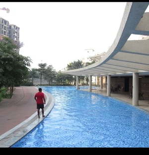 Swimming Pool in 3 BHK Apartment at Soham Tropical Lagoon, Ghodbunder Road – for Rent