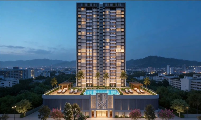 Exterior View, satyam-grand-atlantis 3 Bedroom 1166 Sq.Ft. Apartment In Kharghar Sector 36 Navi Mumbai 10502882