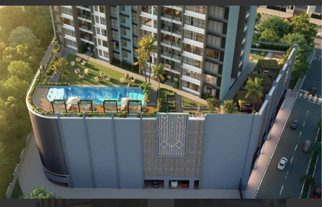 2 BHK + Study Room 791 Sq.Ft. Apartment in Satyam Grand Atlantis
