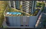 2 BHK + Study Room 791 Sq.Ft. Apartment in Satyam Grand Atlantis