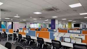 Team Area in  Office Space at Panchshil World Trade Center, Kharadi – for Rent