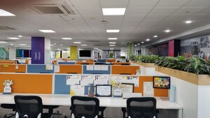 Team Area in  Office Space at Panchshil World Trade Center, Kharadi – for Rent