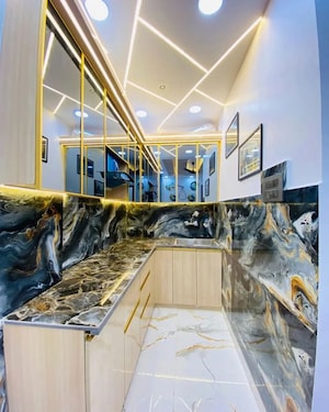 Staircase in 2 BHK Builder Floor at Uttam Nagar – for Sale