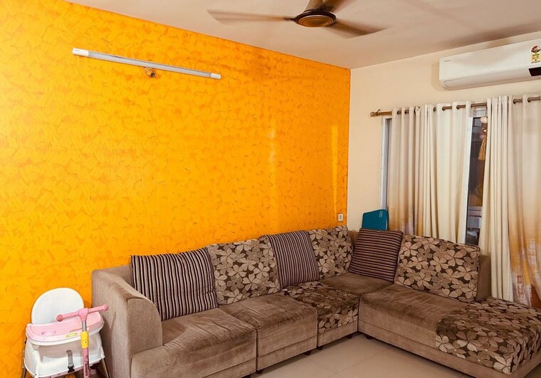 Living Room, bhandari-greenfield-phase-ii 2 Bedroom 820 Sq.Ft. Apartment In Hadapsar Pune 10502970