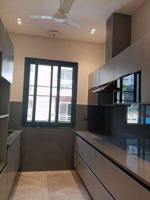 Kitchen in 3 BHK Builder Floor at East Of Kailash – for Rent