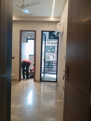 Building Lobby in 3 BHK Builder Floor at East Of Kailash – for Rent