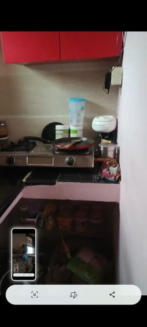 Kitchen in 1 RK Builder Floor at Lajpat Nagar ii – for Rent
