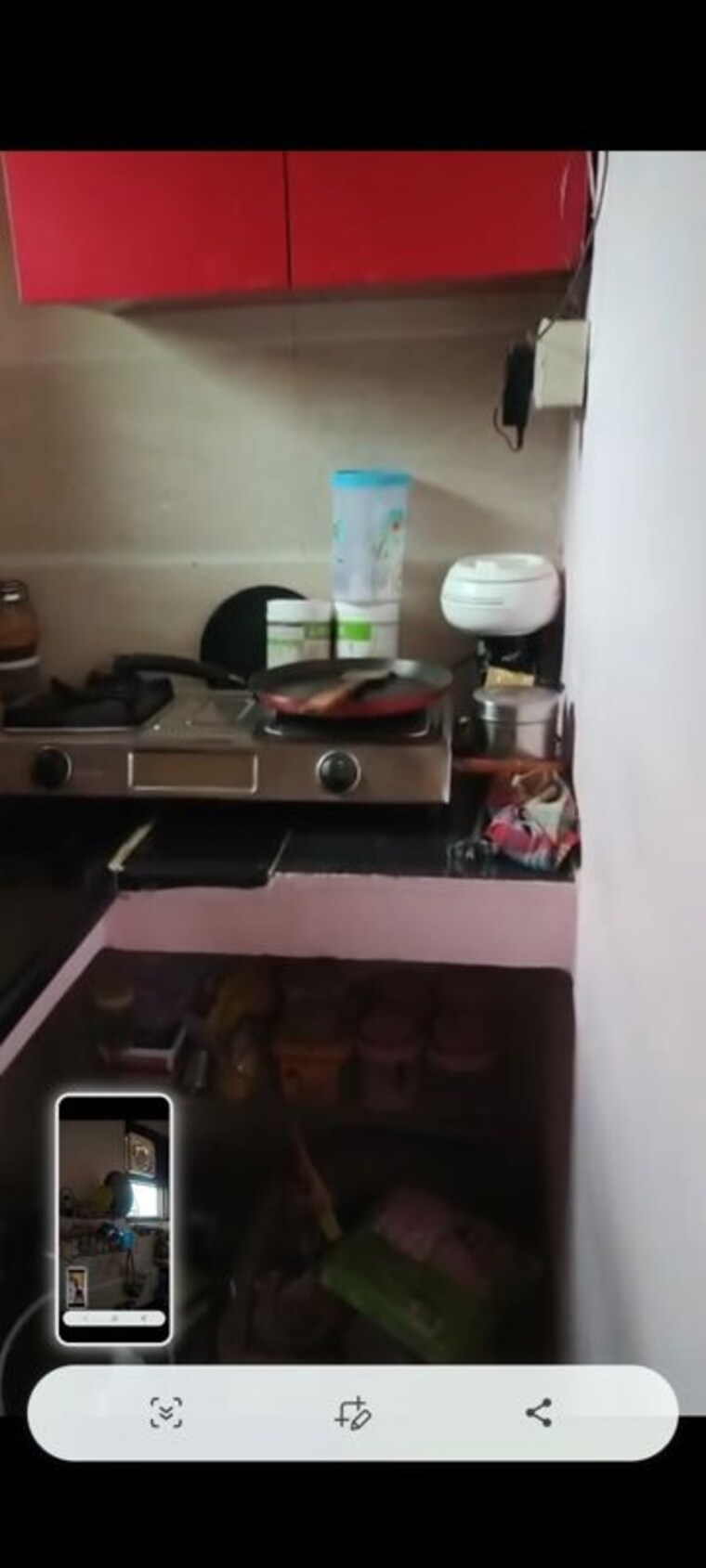 Kitchen, lajpat nagar ii 1 RK 350 Sq.Ft. Builder Floor In Lajpat Nagar ii Delhi 10502994