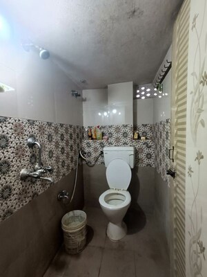 Bathroom in 1 BHK Independent House at Gayathri Residency Borabanda, Borabanda – for Rent