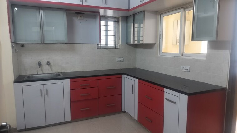 Kitchen, film nagar 3 Bedroom 1800 Sq.Ft. Apartment In Film Nagar Hyderabad 10503046