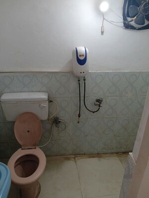 Bathroom in 2 BHK Builder Floor at Bajghera – for Rent
