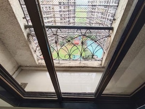 Balcony in 2 BHK Apartment at Hyde Park CHS, Kharghar – for Rent