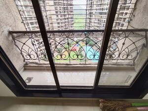 Balcony in 2 BHK Apartment at Hyde Park CHS, Kharghar – for Rent