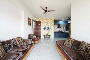 Living Room in 2 BHK Apartment at Zundal – for Sale
