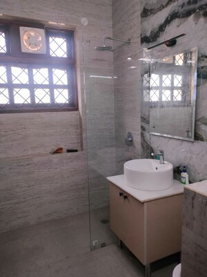 Bathroom in 2 BHK Independent House at Green Fields Colony – for Rent