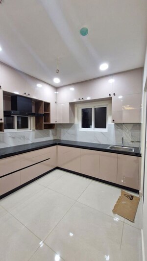 Kitchen in 3 BHK Apartment at Gachibowli County, Gachibowli – for Rent