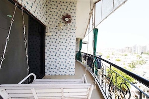 Staircase in 3 BHK Apartment at Ghatlodia – for Sale