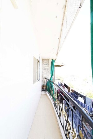 Balcony in 3 BHK Apartment at Ghatlodia – for Sale