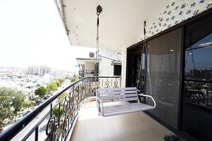 Balcony in 3 BHK Apartment at Ghatlodia – for Sale