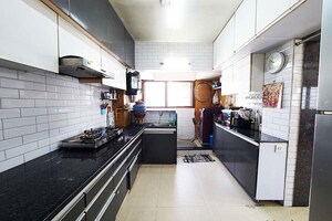 Kitchen in 3 BHK Apartment at Ghatlodia – for Sale
