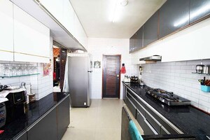 Kitchen in 3 BHK Apartment at Ghatlodia – for Sale