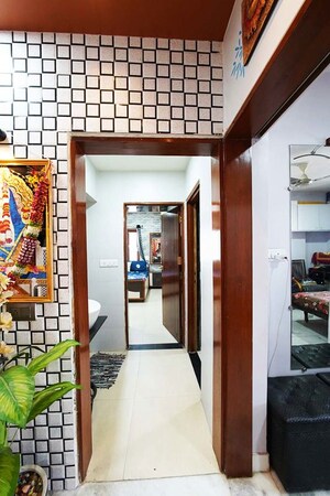 Building Lobby in 3 BHK Apartment at Ghatlodia – for Sale