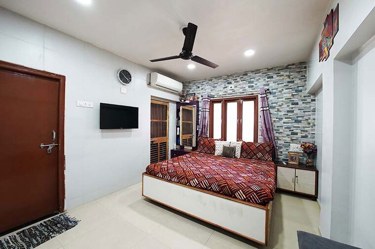 Bedroom, ghatlodia 3 Bedroom 168 Sq.Yd. Apartment In Ghatlodia Ahmedabad 10503235