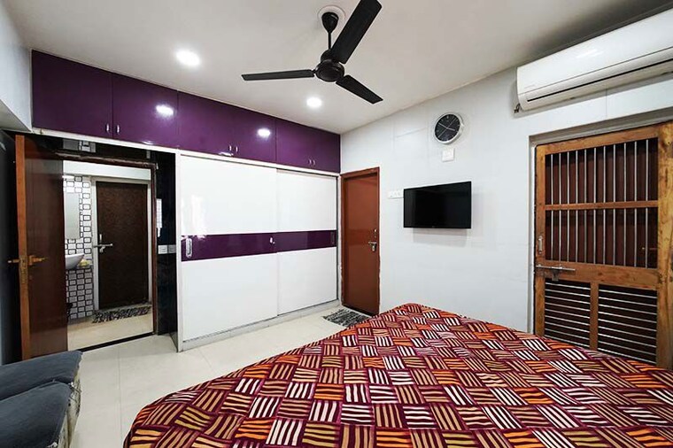 Bedroom, ghatlodia 3 Bedroom 168 Sq.Yd. Apartment In Ghatlodia Ahmedabad 10503235