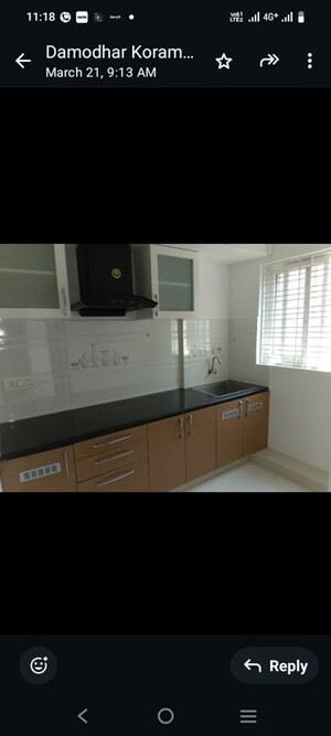 Kitchen in 1 BHK Builder Floor at High Grounds – for Rent
