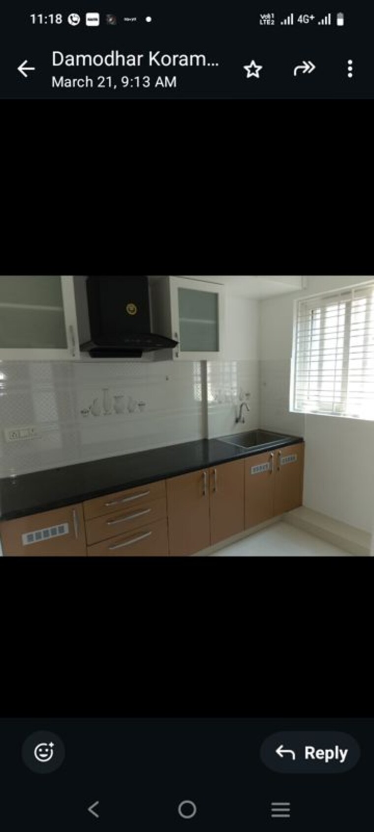 Kitchen, high grounds 1 Bedroom 400 Sq.Ft. Builder Floor In High Grounds Bangalore 10503262