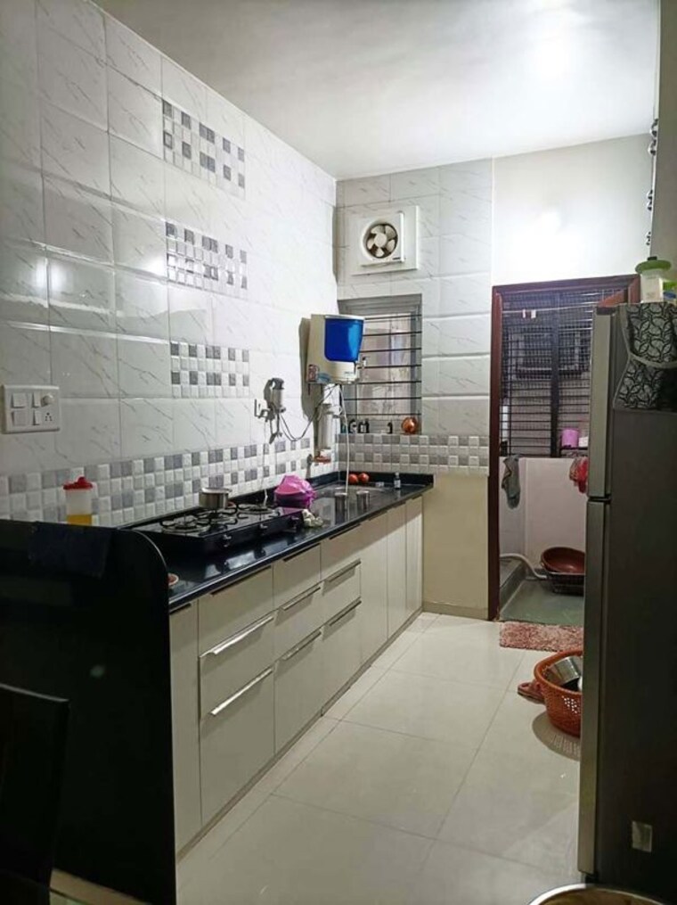 Kitchen, sama 2 Bedroom 1100 Sq.Ft. Apartment In Sama Vadodara 10503287