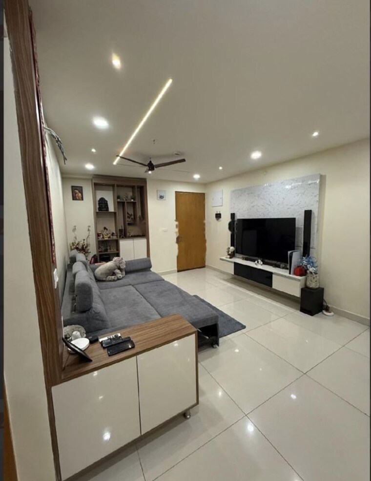 Living Room, indis-viva-city 2 Bedroom 1475 Sq.Ft. Apartment In Kondapur Hyderabad 10503345