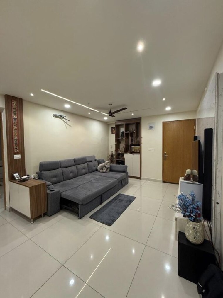 Living Room, indis-viva-city 2 Bedroom 1475 Sq.Ft. Apartment In Kondapur Hyderabad 10503345