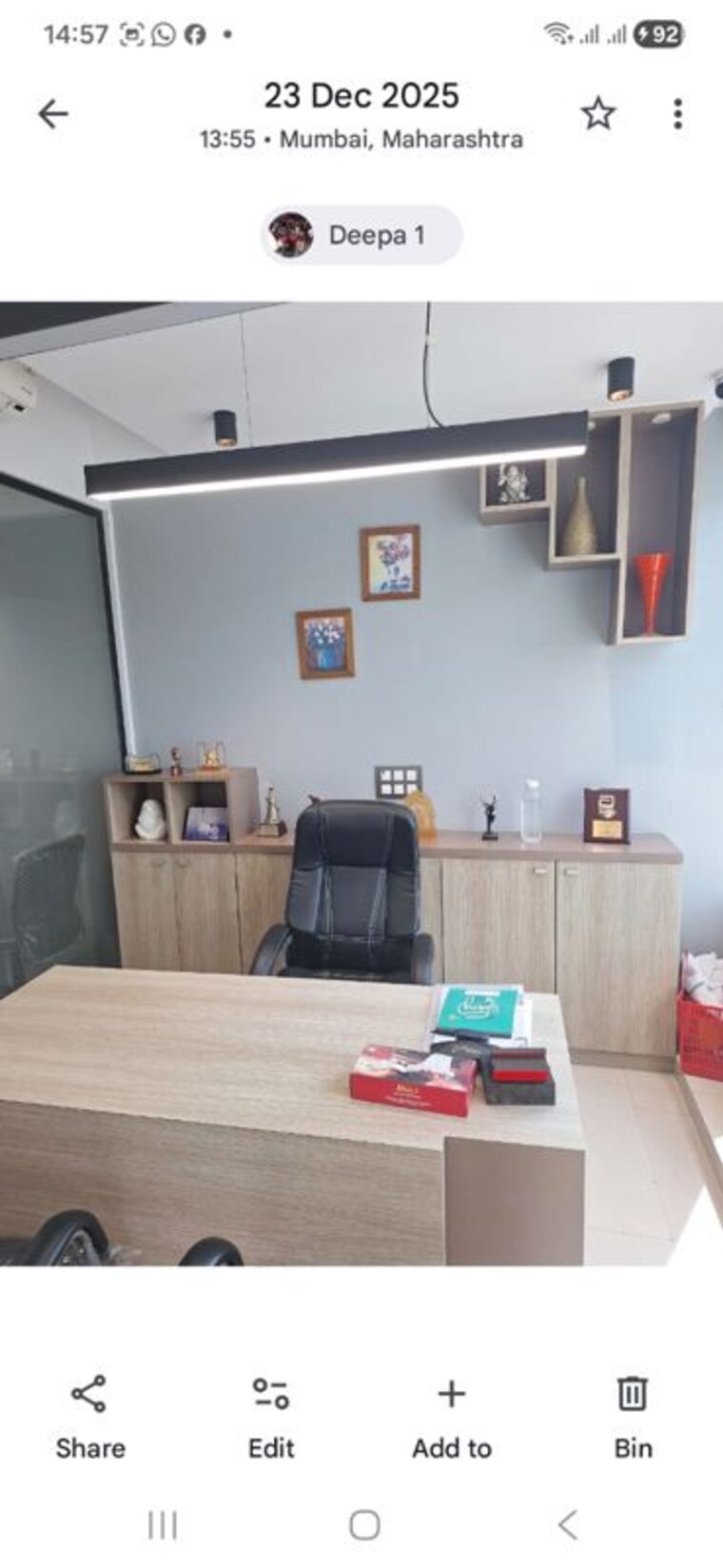 Living Room, hubtown-viva Commercial Office Space 369 Sq.Ft. In Jogeshwari East Mumbai 10503379