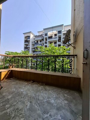 Balcony in 2 BHK Apartment at Green Valley CHS, Wanwadi – for Rent
