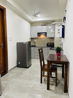 Kitchen in 1 BHK Independent House at Sector 21 – for Rent