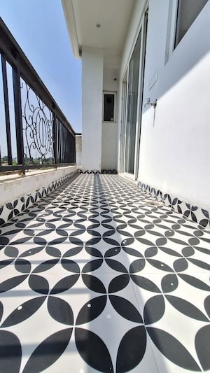Balcony in 3 BHK Apartment at Shri Northview Avenue, Dyalpur – for Sale