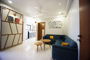 Living Room in 1 BHK Apartment at Kathwada – for Sale
