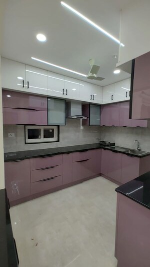 Kitchen in 3 BHK Apartment at Hallmark Treasor, Narsingi – for Rent