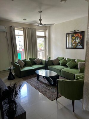 Living Room in 2 BHK Apartment at Ansal API Celebrity Gardens, Sushant Golf City – for Sale