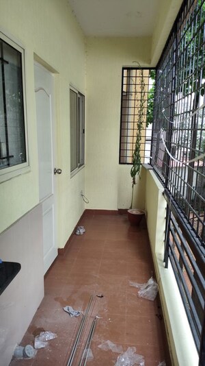 Balcony in 2 BHK Apartment at Sai Varenya Park View, Uttarahalli – for Rent
