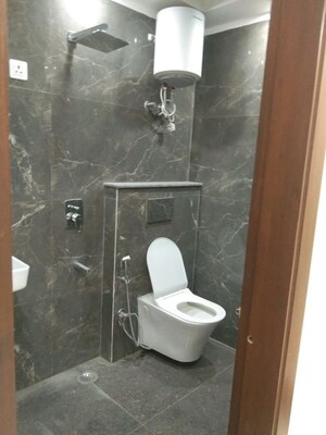Bathroom in 3 BHK Builder Floor at Mehrauli – for Rent