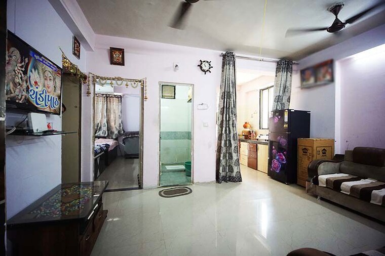 Living Room, kathwada 2 Bedroom 1080 Sq.Ft. Apartment In Kathwada Ahmedabad 10503577