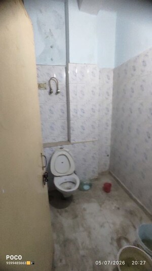 Bathroom in 1 BHK Builder Floor at Mehrauli – for Rent