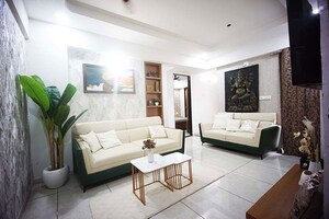 Living Room in 2 BHK Apartment at Hanspura – for Sale