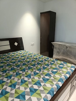 Bedroom in 2 BHK Apartment at Kasturi Apostrophe Hinjawadi, Hinjewadi – for Rent