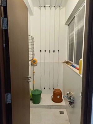 Bathroom in 2 BHK Apartment at Kasturi Apostrophe Hinjawadi, Hinjewadi – for Rent