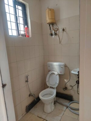 Bathroom in 1 RK Builder Floor at Chattarpur – for Rent