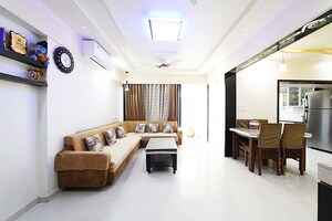 Living Room in 2 BHK Penthouse at Sola – for Sale